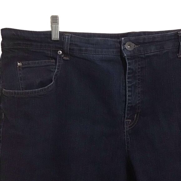 Bandolino Mandie Dark Wash Jeans 22W - Picture 2 of 7